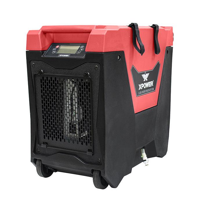 XPOWER XD-85L2 LGR Dehumidifier, 85 Pints/Day, Red