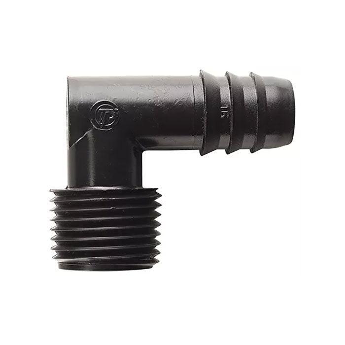 Netafim FlexNet Elbow Connector, 16MM, Pack of 50 (05FX050MELX16MM-B)