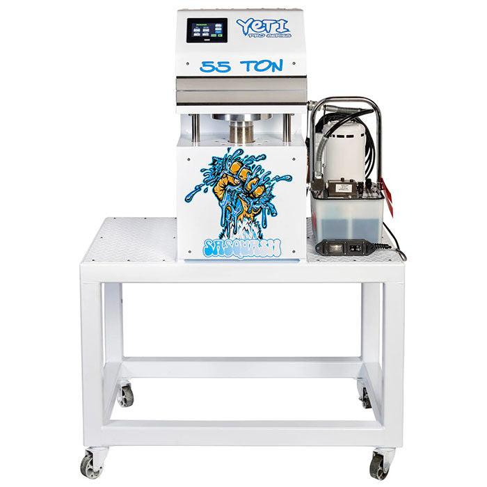 Sasquash Yeti Pro Series Rosin Press with Electric Pump, 55 Ton