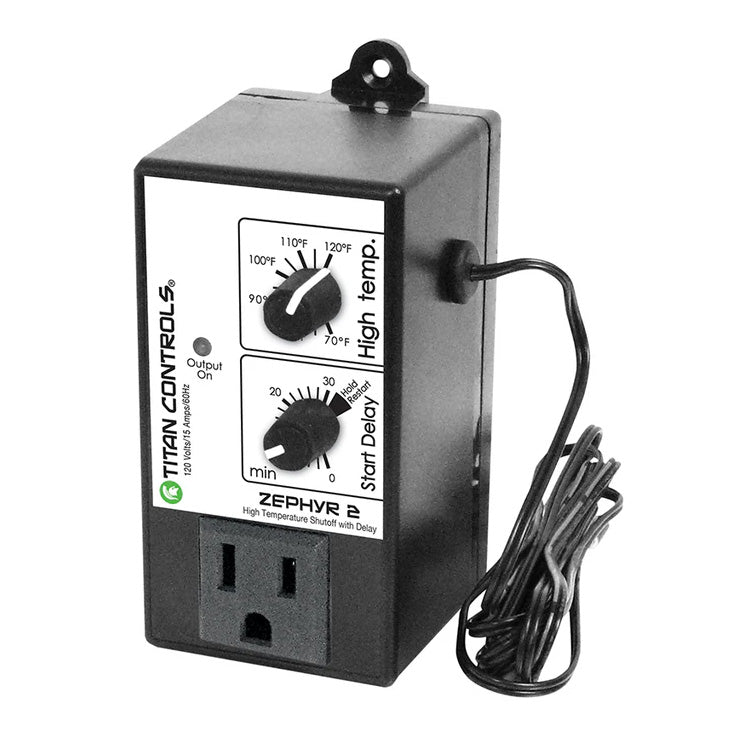 Titan Controls Zephyr 2: High Temperature Shut Off