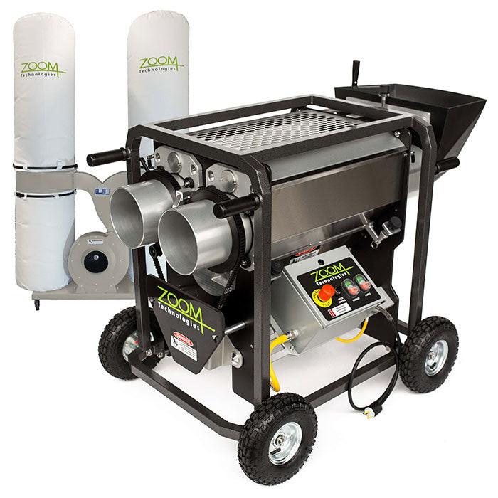 Zoom Technologies Zoom Pro Trimming Machine with Hybrid + Narrow Tumblers & Leaf Collector