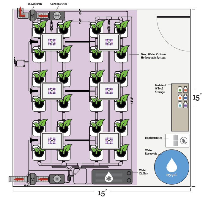 Choosing a location for an indoor grow room - Hydrobuilder.com