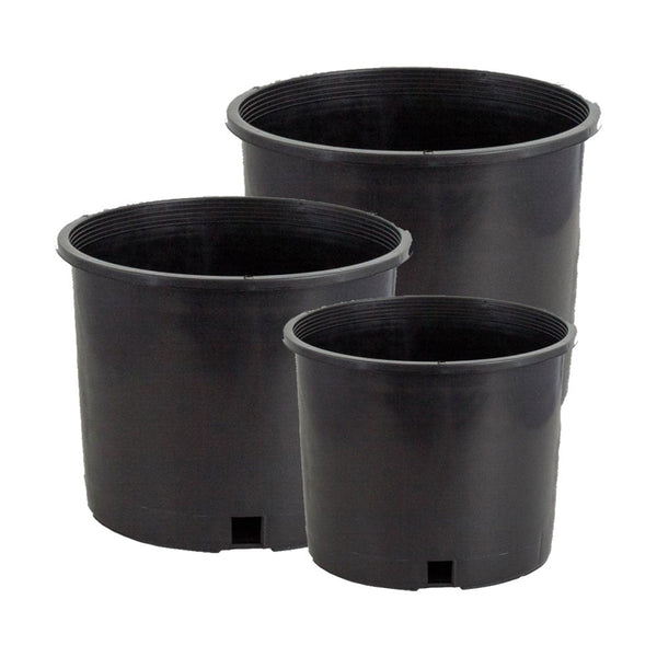 Plastic Nursery Pots & Plant Containers for Growing | Hydrobuilder