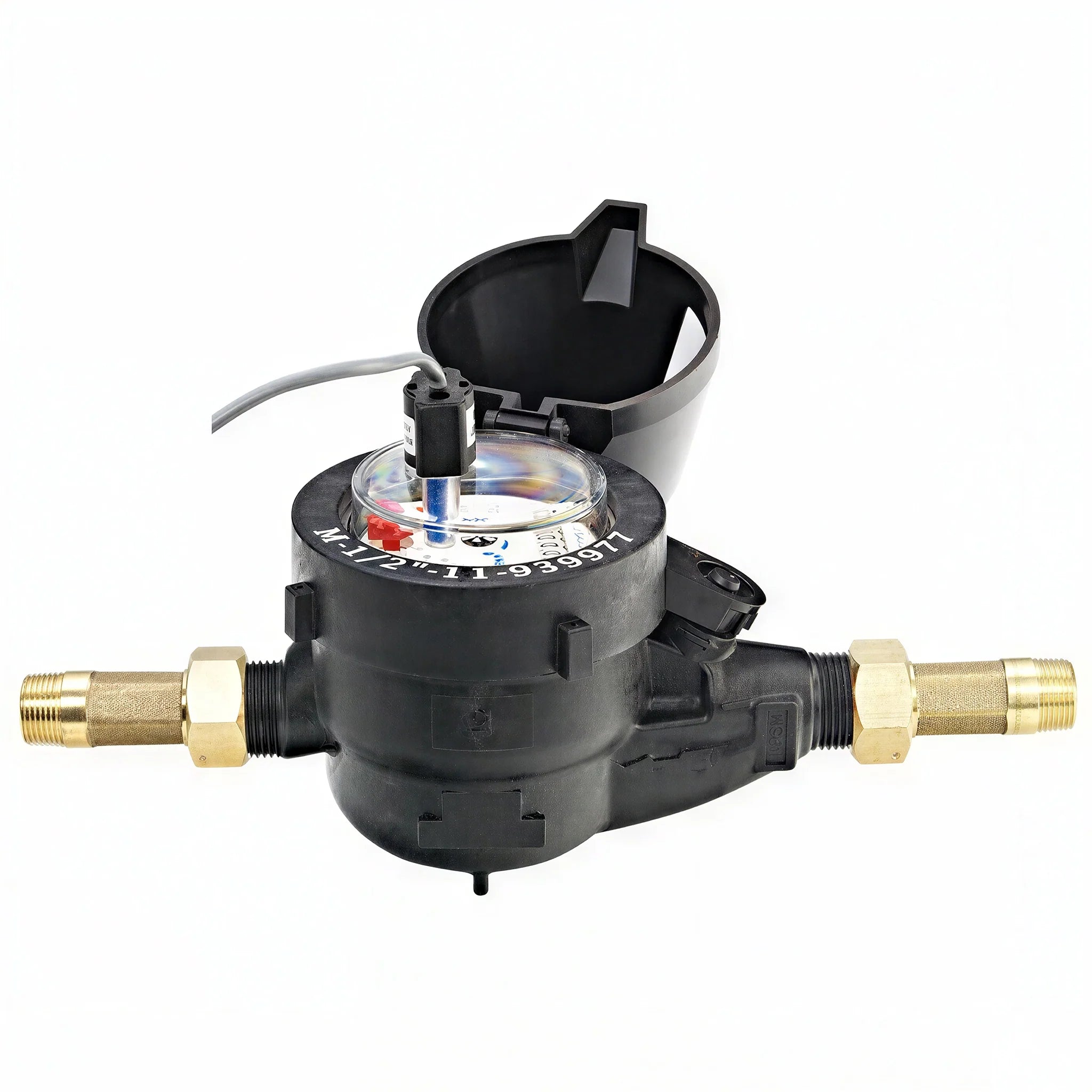 Netafim Plastic M Water Meter, 3/4 Inch, 1.0 Gallons Per Pulse, Reed Switch Register (36MP.75RG1)