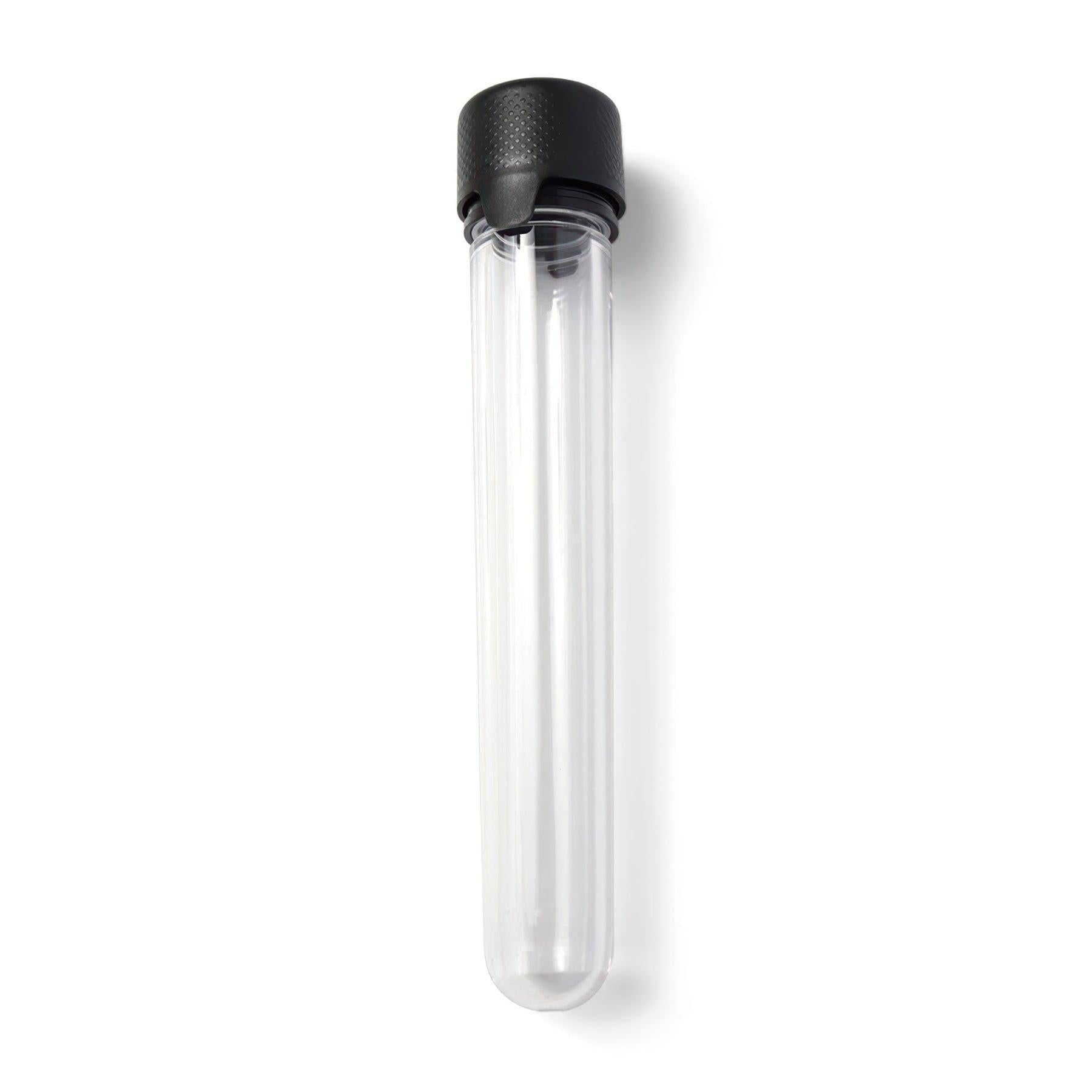 Custom Cones USA 120mm Super Seal Child Resistant, Tamper Evident, and Air-Tight Pre-Roll Tapered Tubes, Clear - Case of 500