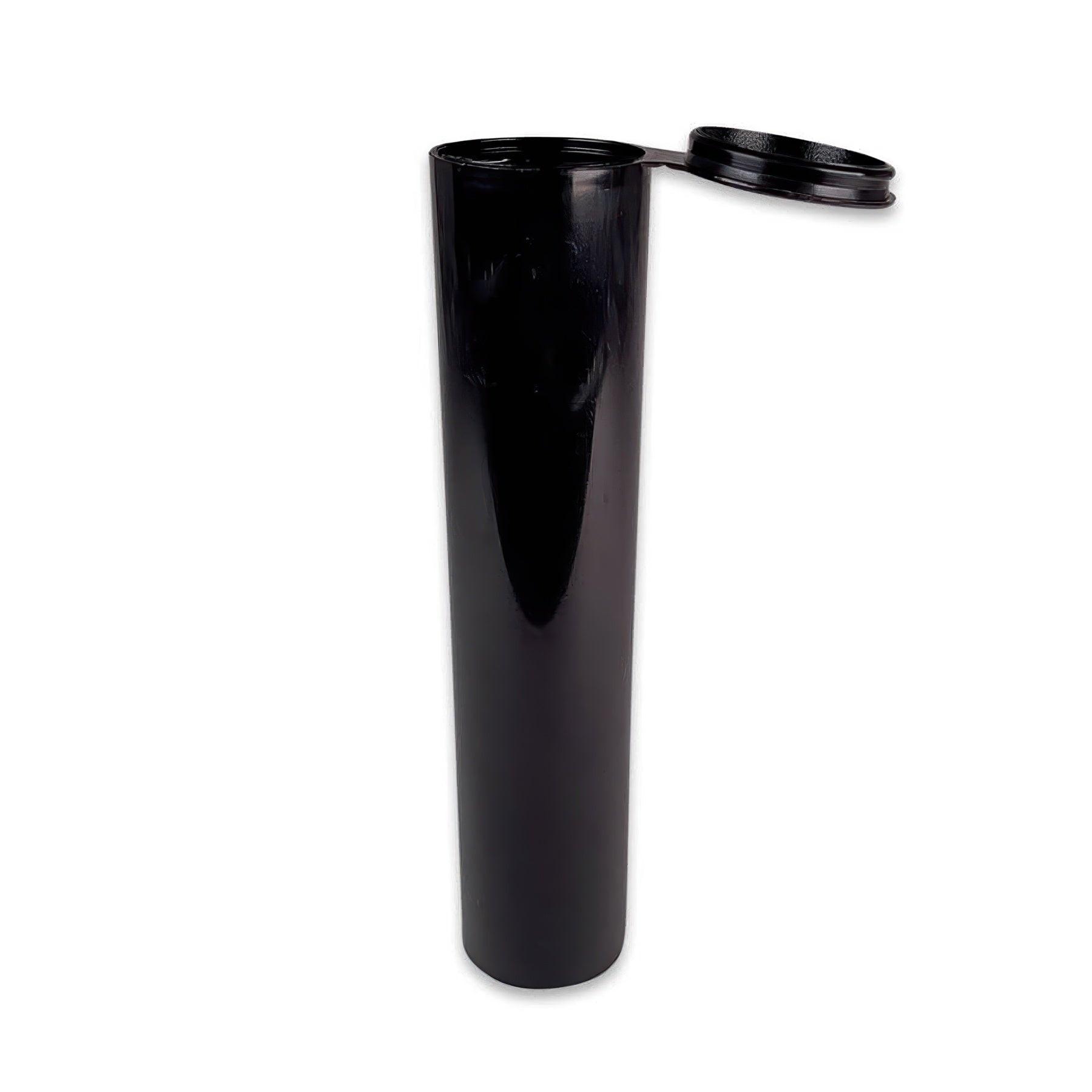Custom Cones USA 114mm Extra Wide Mouth Child Resistant Pre-Roll Tubes, Black -  Case of 450