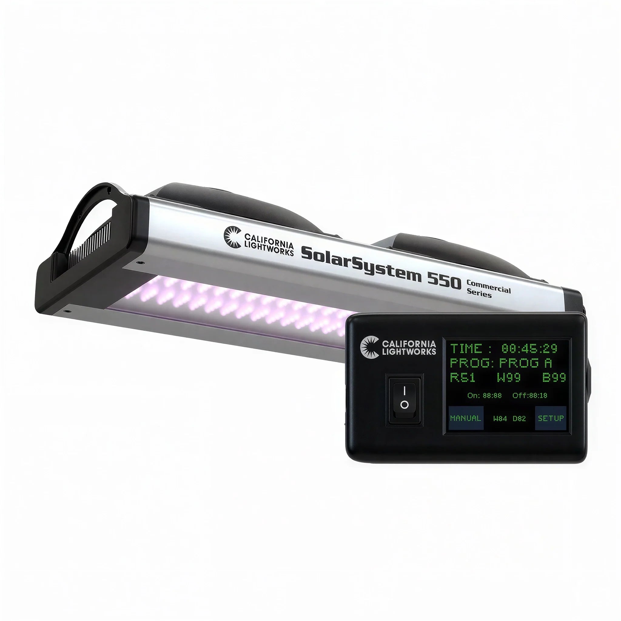 California Lightworks SolarSystem 550 Watt LED Grow Light with Controller
