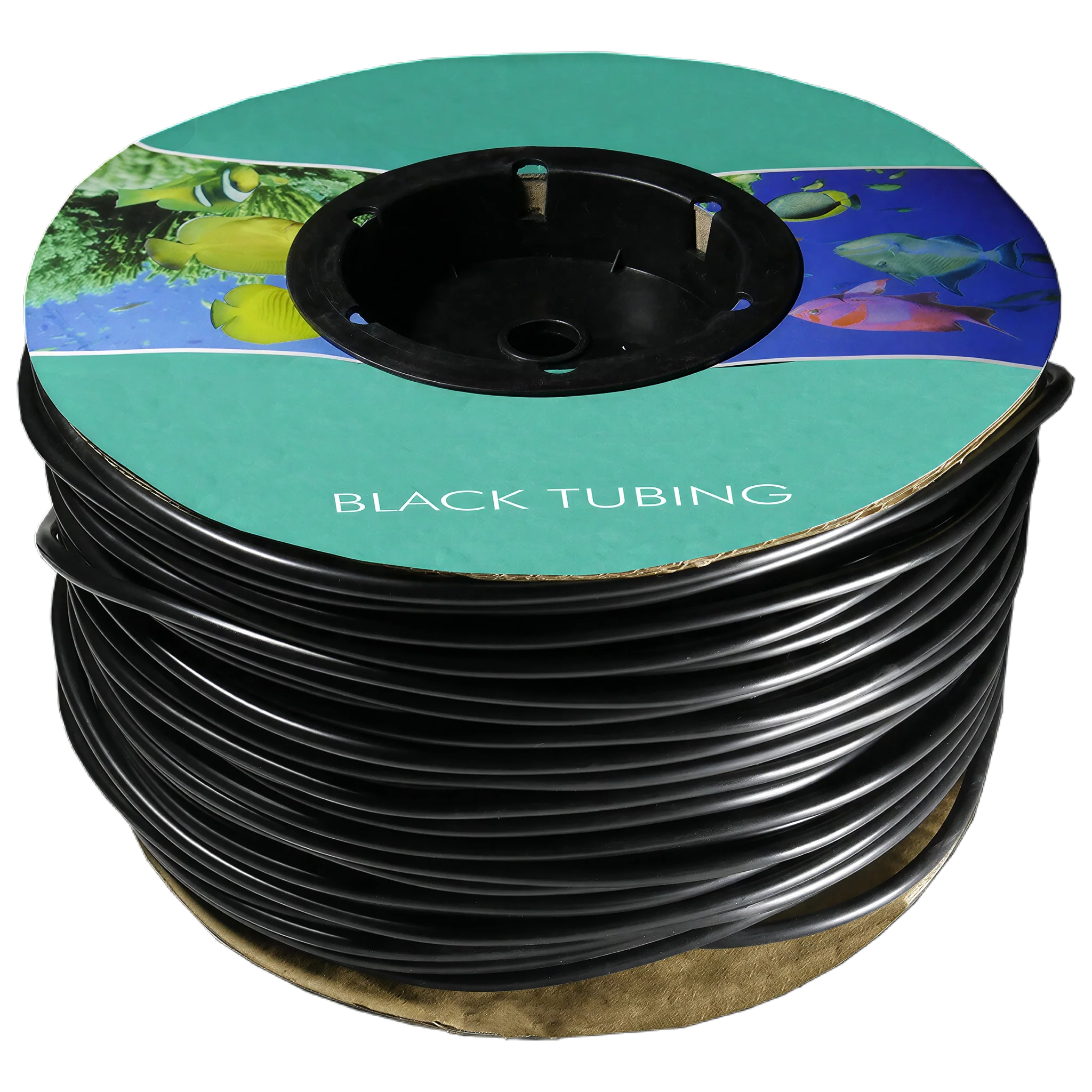 Hailea Black Tubing, 0.2 Inch OD x 0.15 Inch ID,  650' ROLL