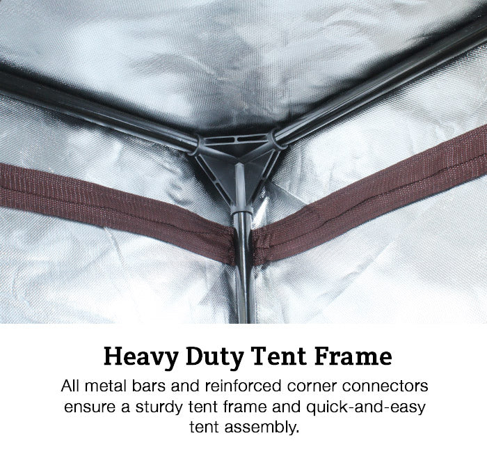Covert 4' x 8' LED-X 250 Grow Tent Kit With Automated Ventilation Package