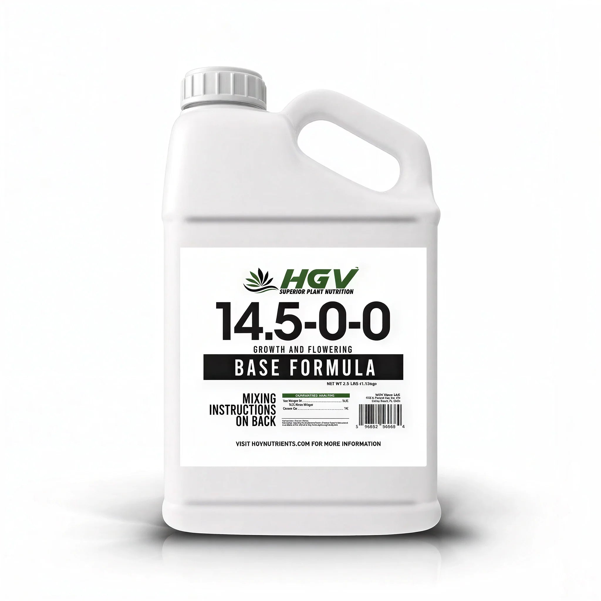 HGV Base - Dry Ready-To-Mix Formula 14.5-0-0