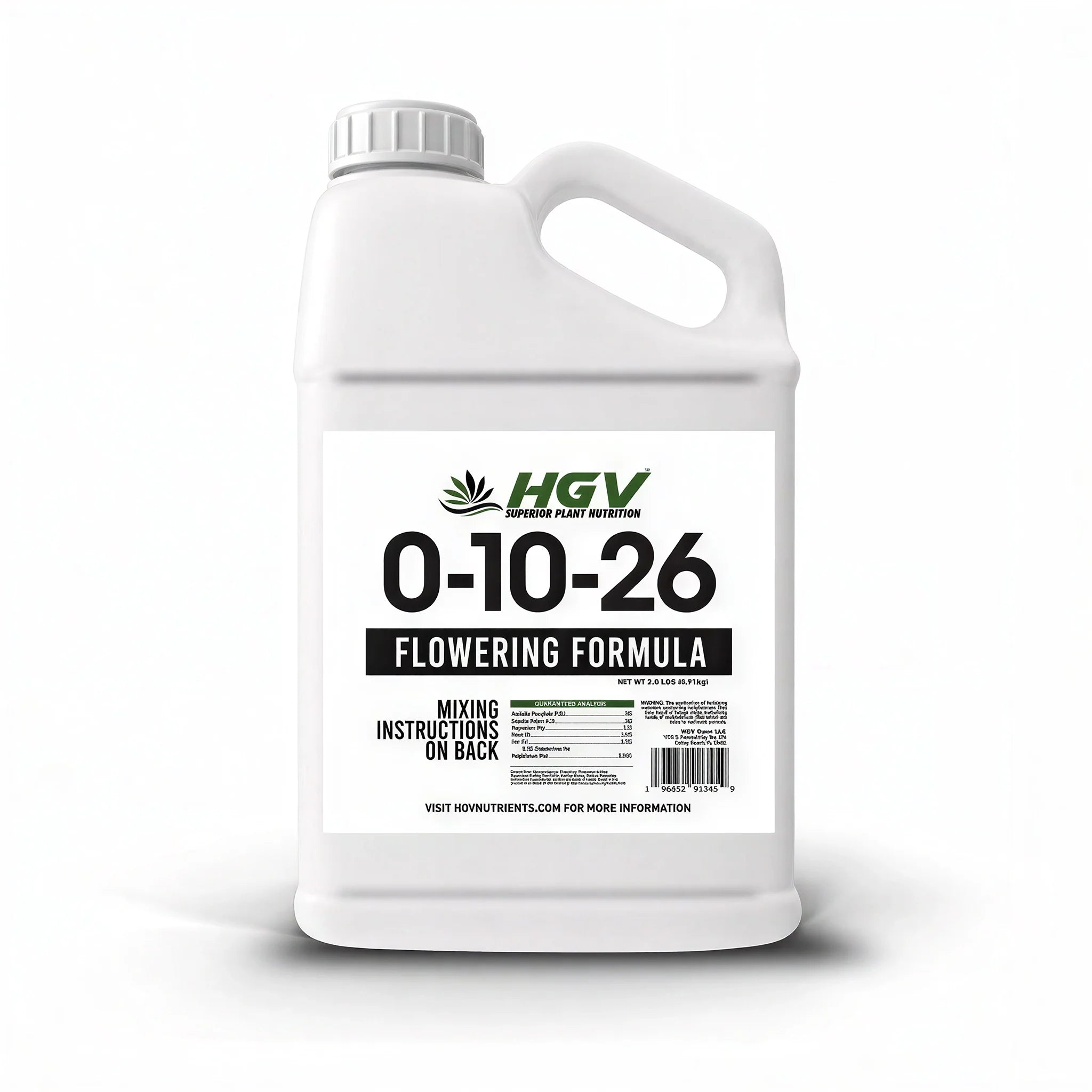 HGV Flower - Dry Ready-To-Mix Formula 0-10-26