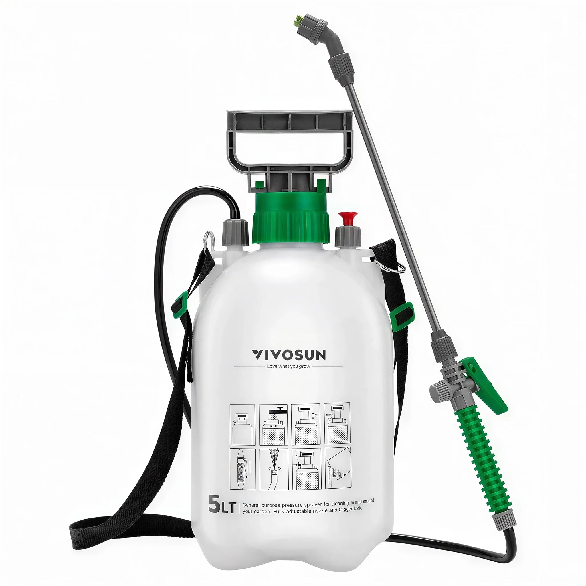 Vivosun Pump Pressure Sprayer, 1.3 Gallon