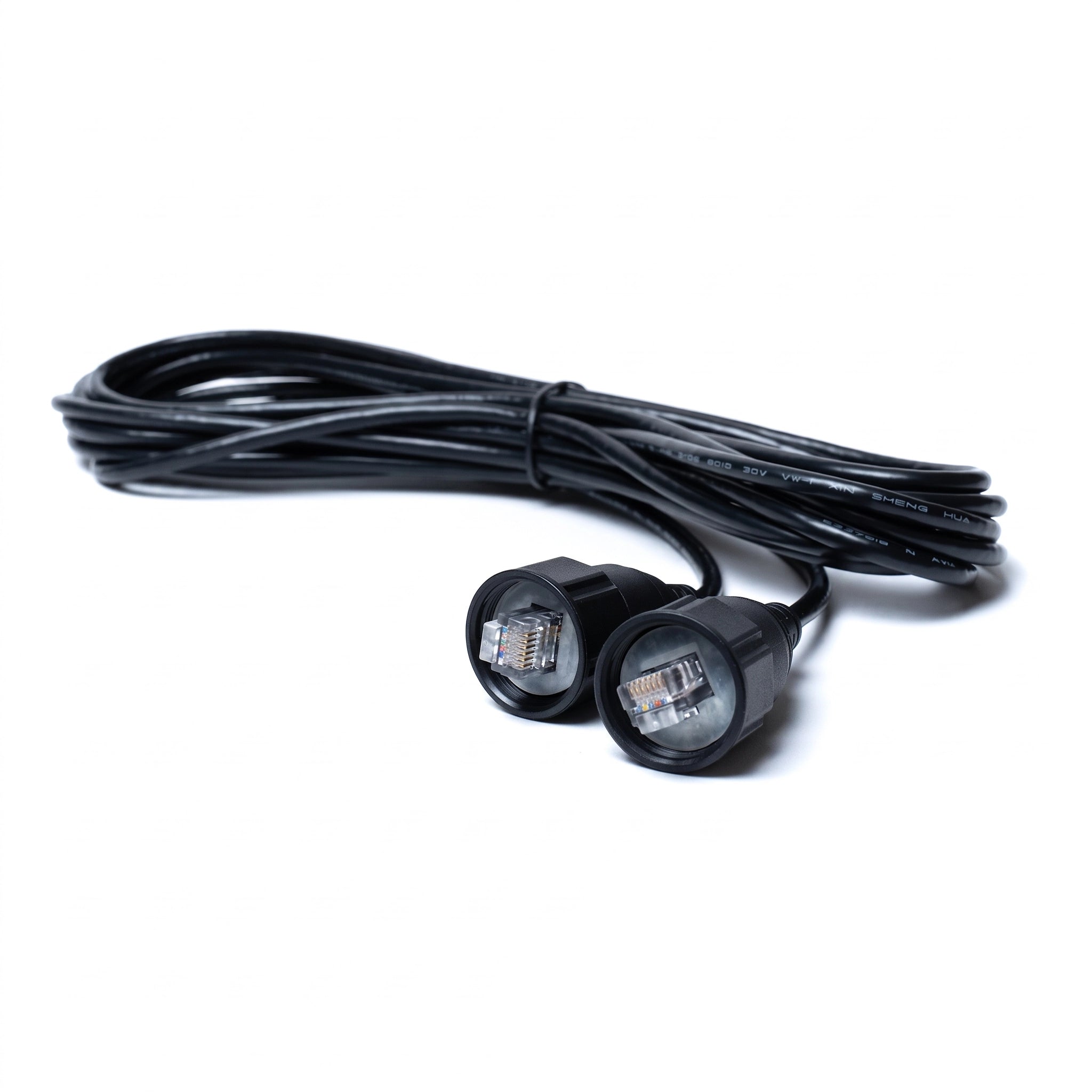Faven Lighting Double Sided Watertight RJ12 Cord, 15 Foot