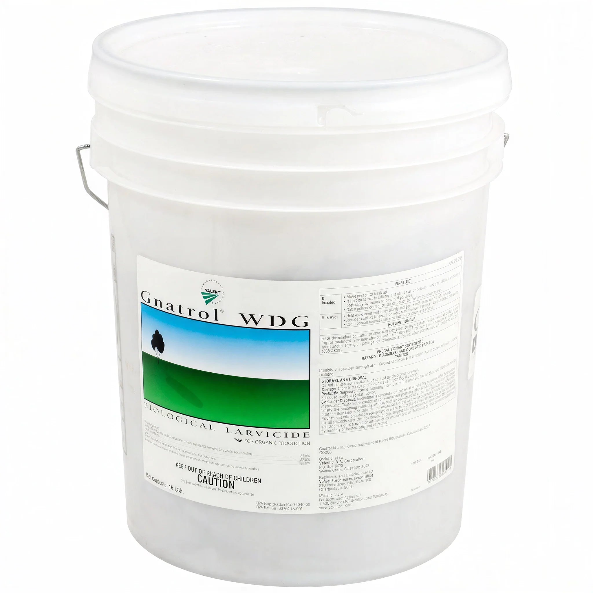 Valent BioSciences Gnatrol WDG Bio Insecticide, 16 Pounds