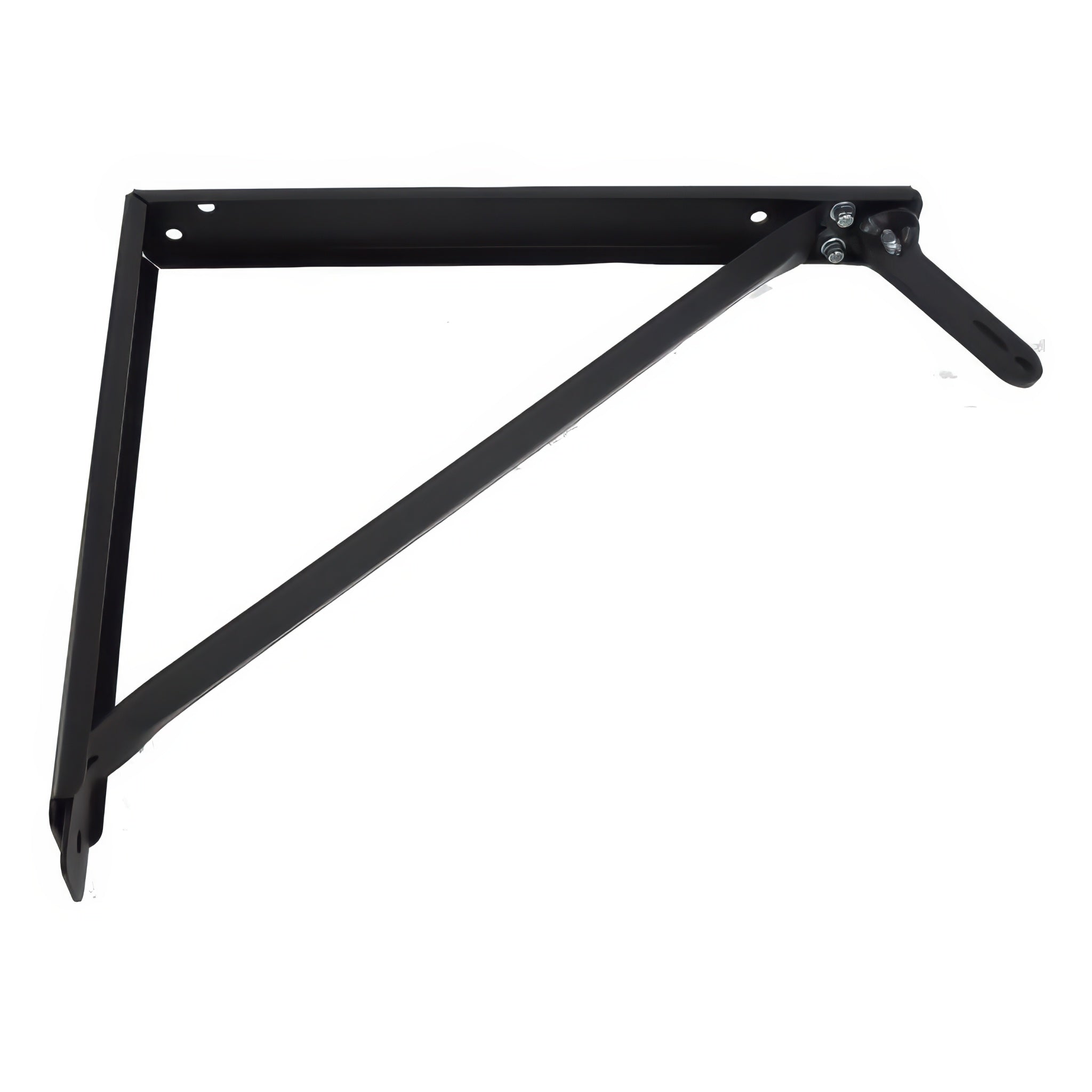 Schaefer Adjustable Wall Mount for up to 24" Fans, Black