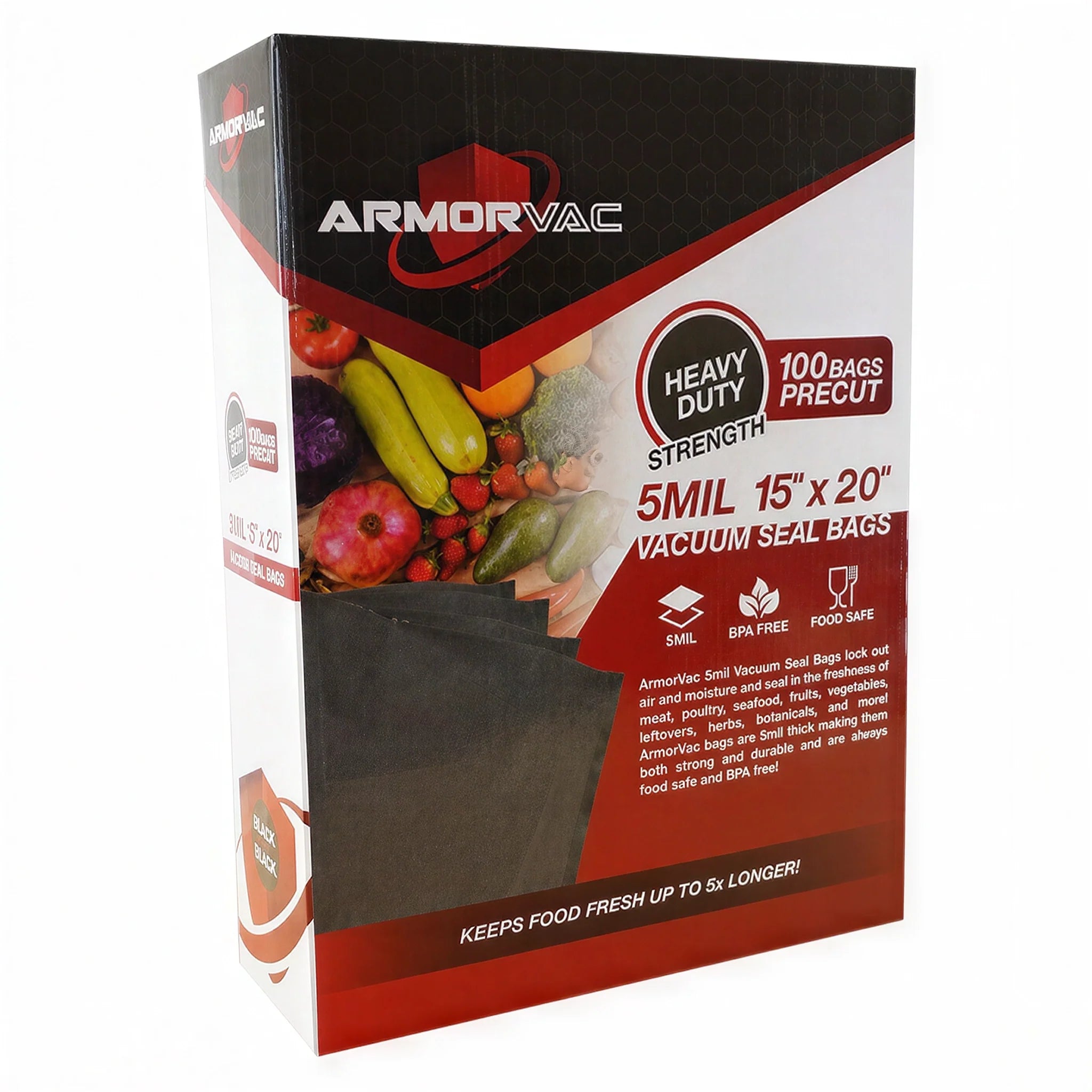 ArmorVac Pre-Cut Vacuum Seal Storage Bags