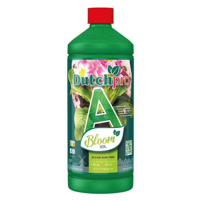 DutchPro Base Feed Bloom Soil A - Hard Water 