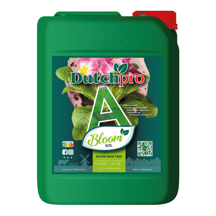 DutchPro Base Feed Bloom Soil A - Hard Water 