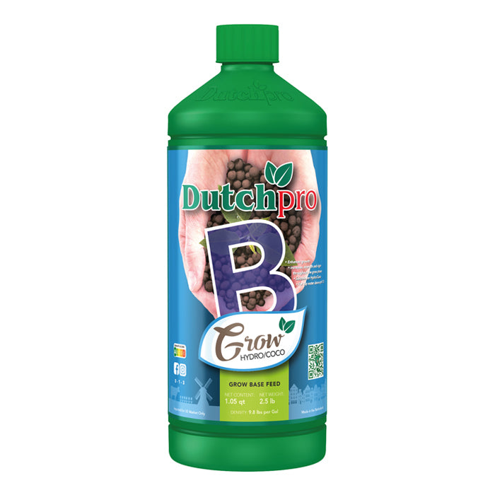 DutchPro Base Feed Grow Hydro/Coco B - Hard Water 