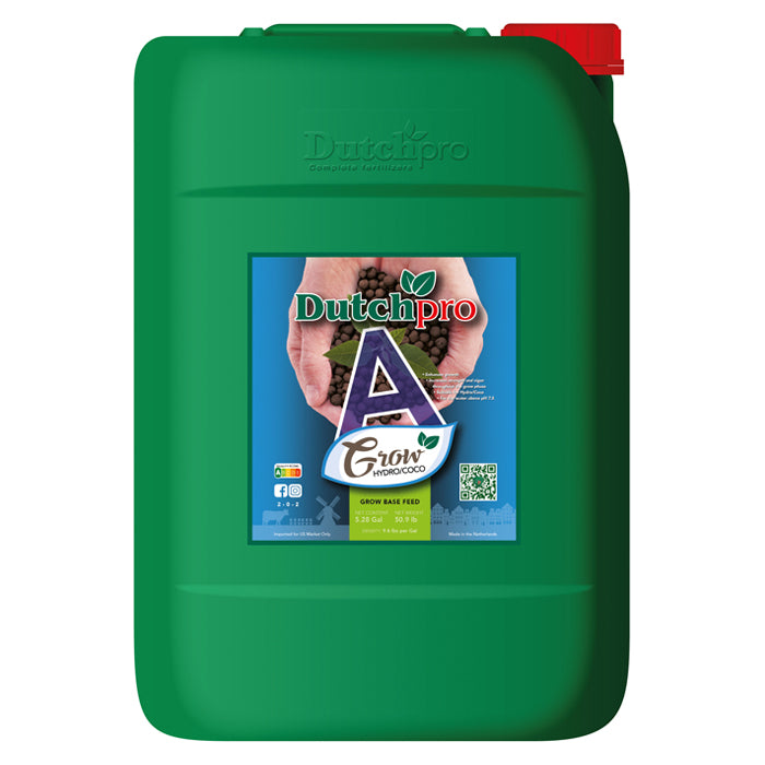 DutchPro Base Feed Grow Hydro/Coco A - Hard Water