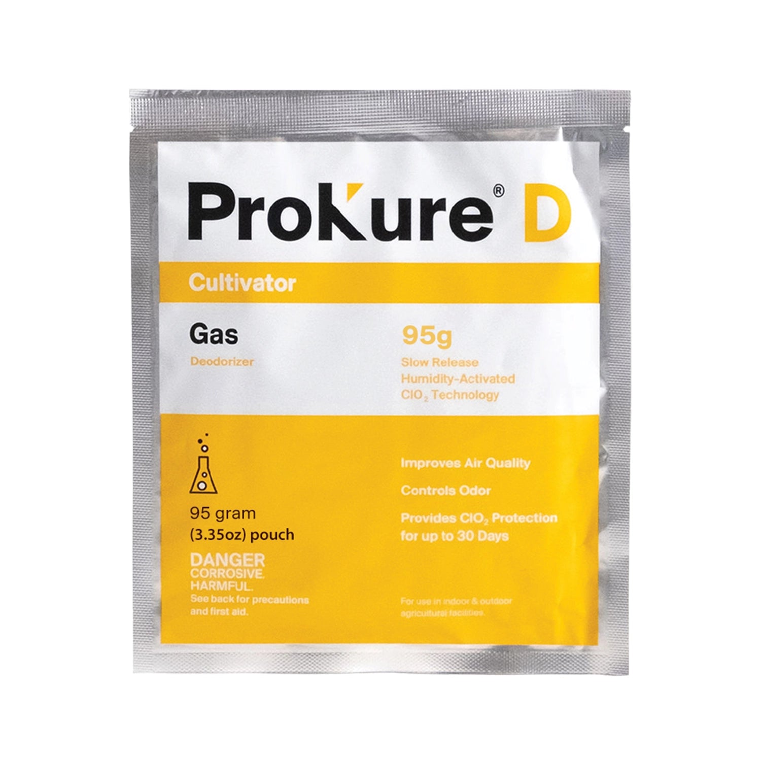 Prokure D - Chlorine Dioxide Extended Release Gas - Case of 12 Packets