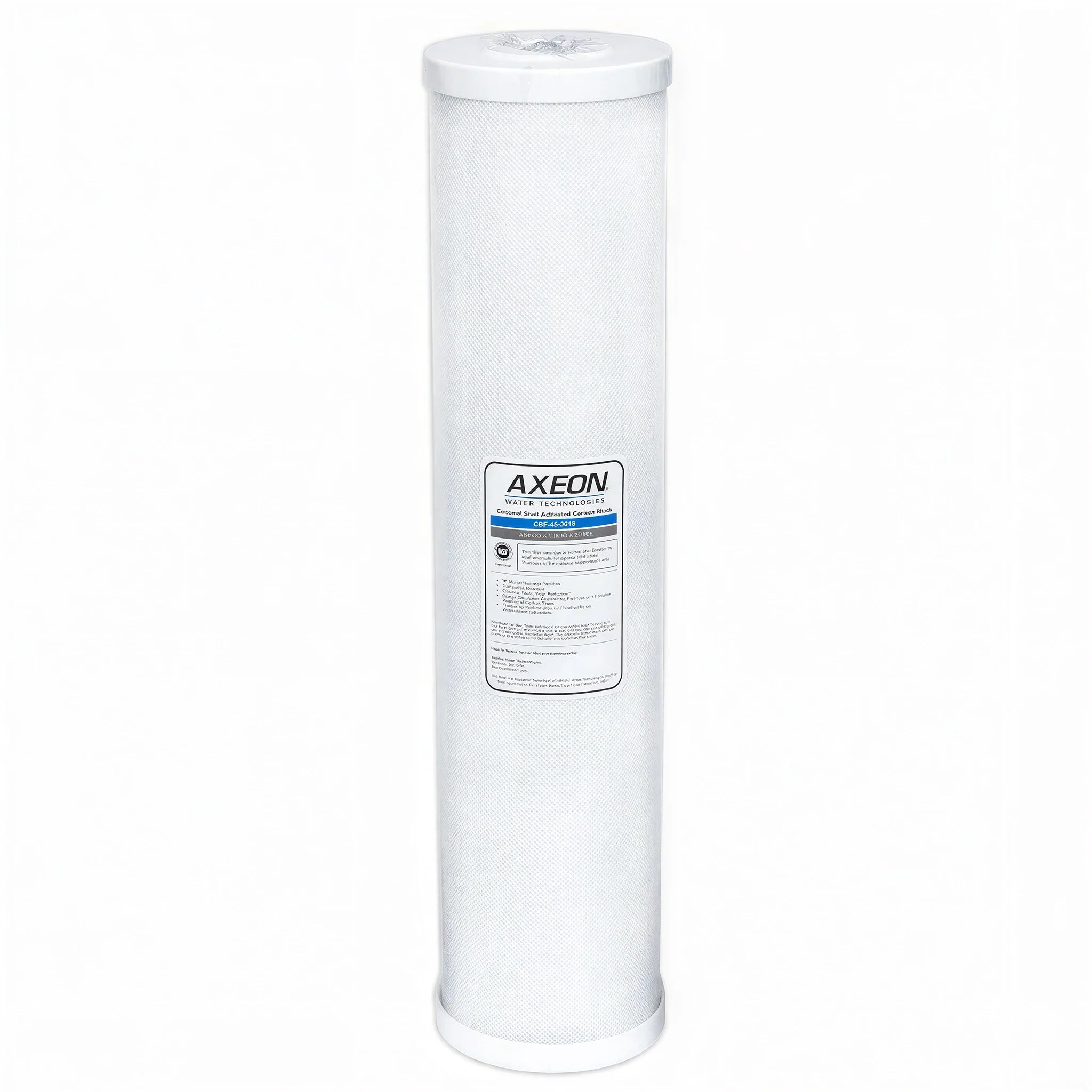 AXEON CBF-45-2010 Coconut Carbon Block Filter Cartridge, 4.5 Inch x 20 Inch