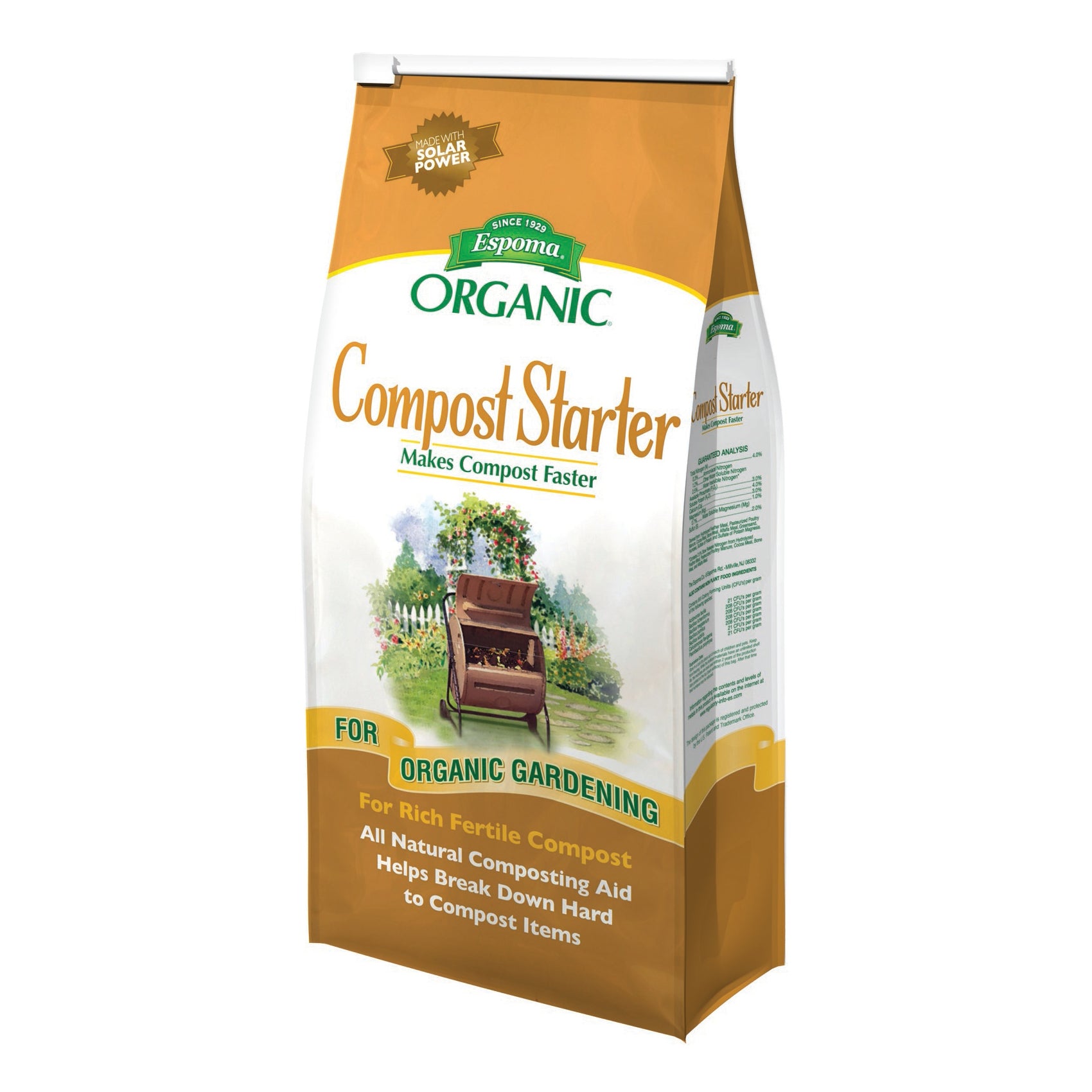Espoma Organic Compost Starter, 4 lbs., Case of 12