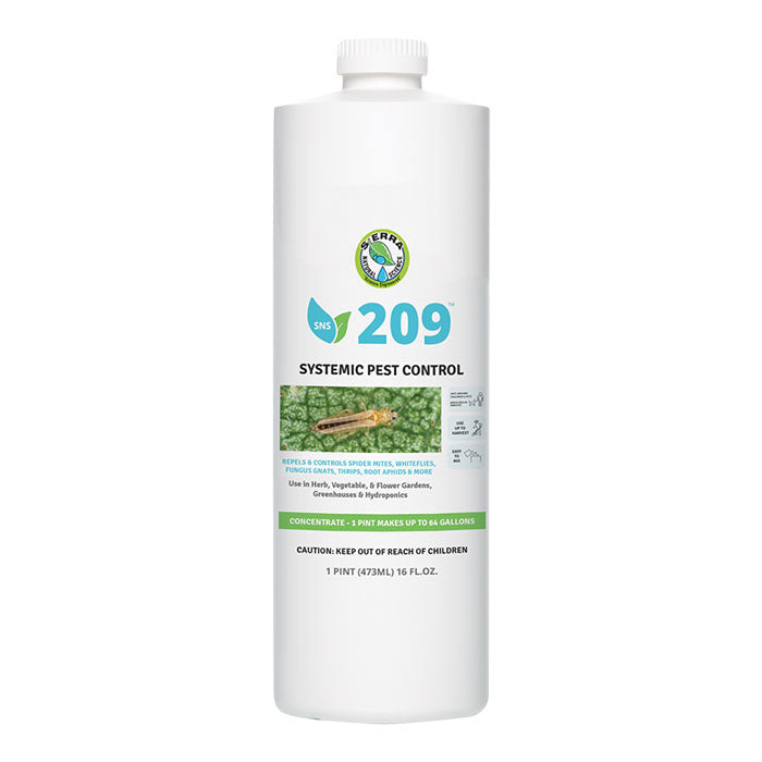 Sierra Natural Science 209 Systemic Pesticide Concentrate