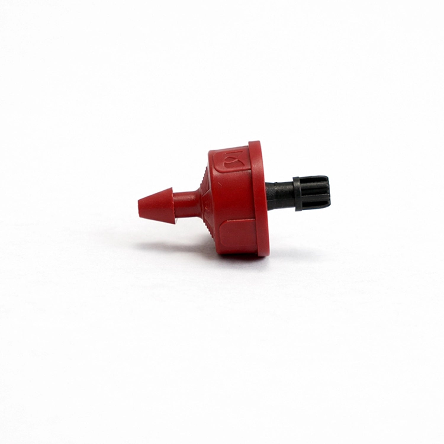 Grow1 Pressure Compensating Junior Dripper with LCNL 1.0 GPH, Black/Red - Pack of 250