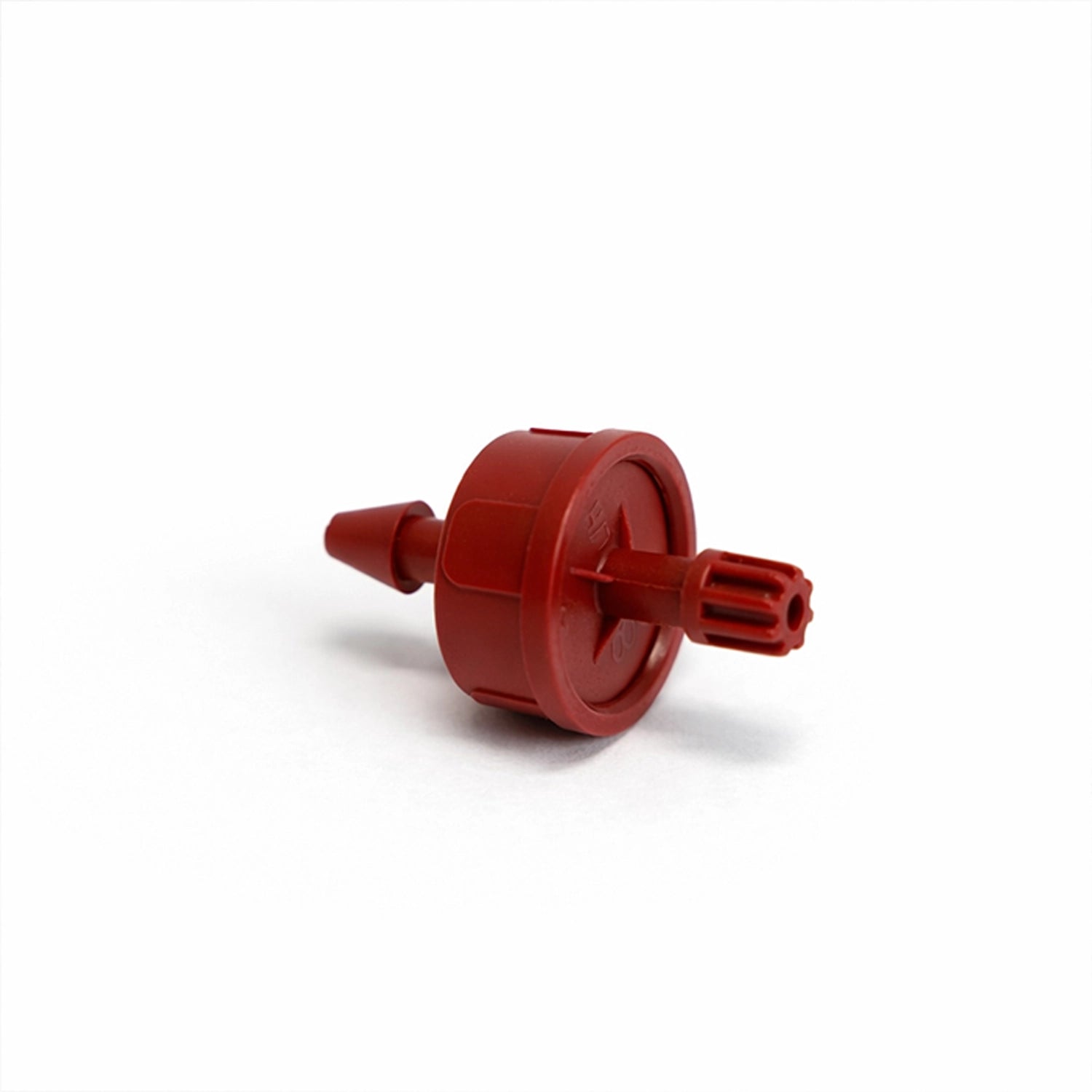 Grow1 Pressure Compensating Junior Dripper with LCNL 2.0 GPH, Red/Red - Pack of 250