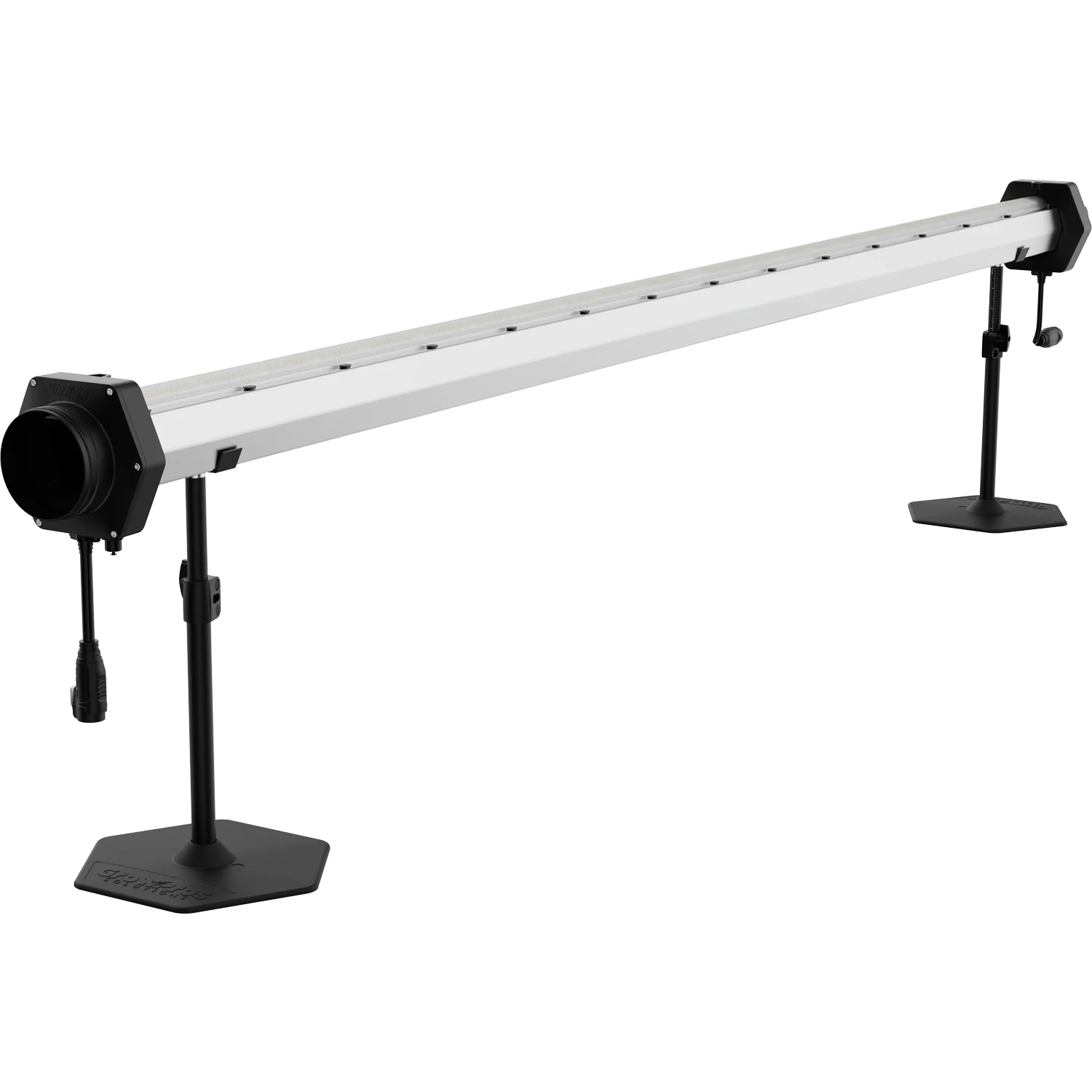 Grow Pros Solutions 8-Foot Model 5 Under-Canopy LED Grow Light Bar, With Leg Stands