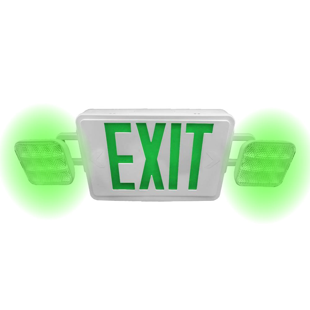 Grow Pros Solutions Green Exit Sign
