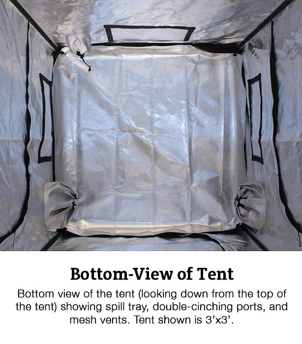 Covert 4' x 8' LED-X 250 Grow Tent Kit With Automated Ventilation Package