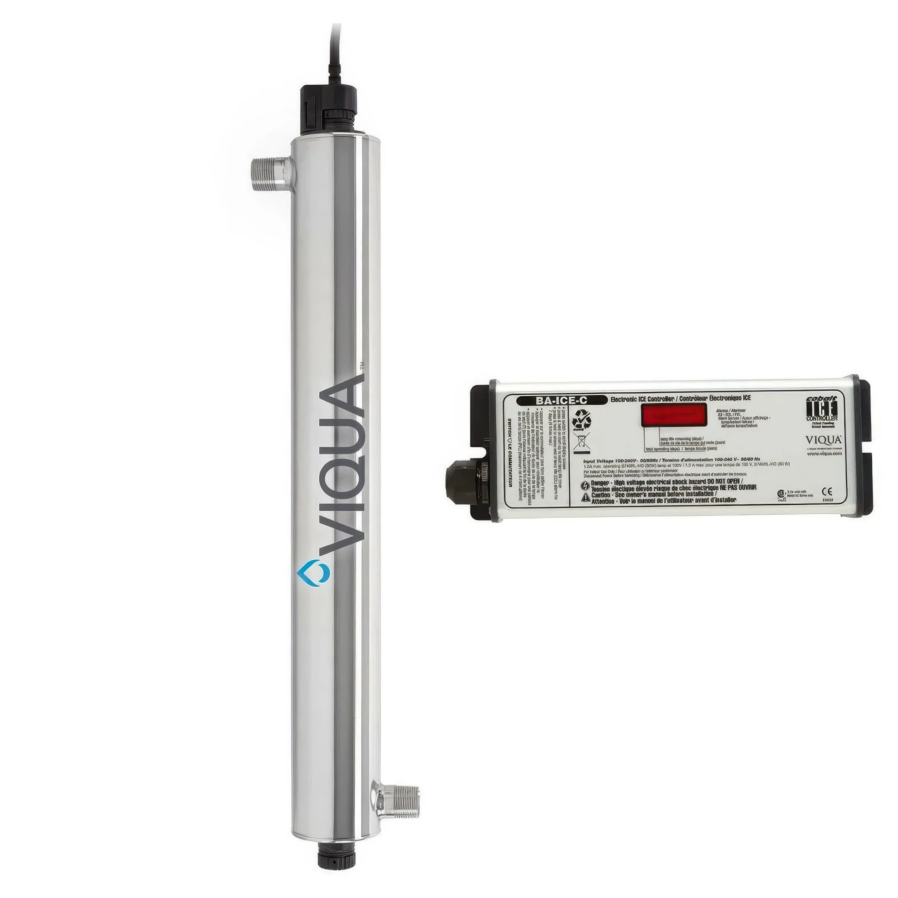 VIQUA UV Sterilizer Light, VP-600, 30 GPM, 1" MNPT