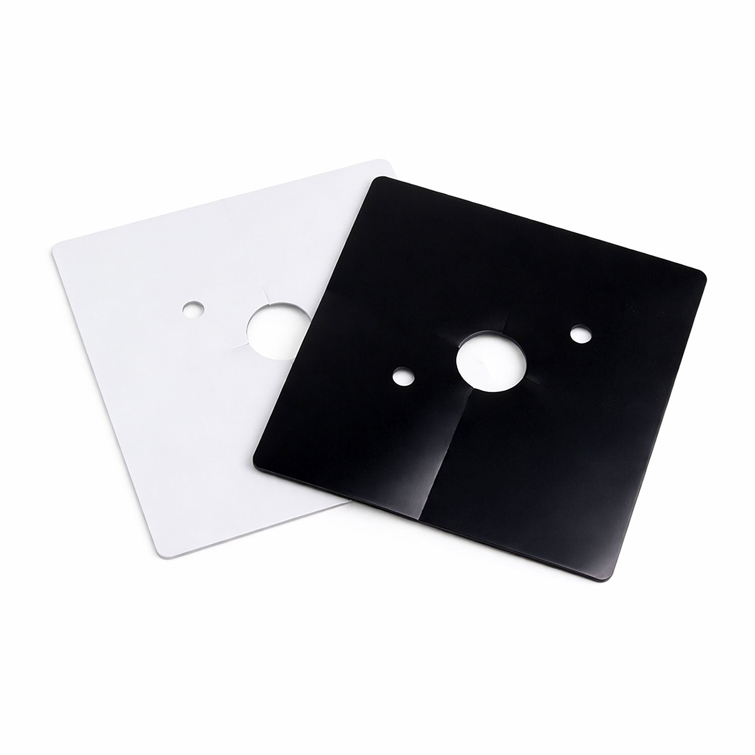 HBX Block Cover, 6 Mil, Black/White Poly