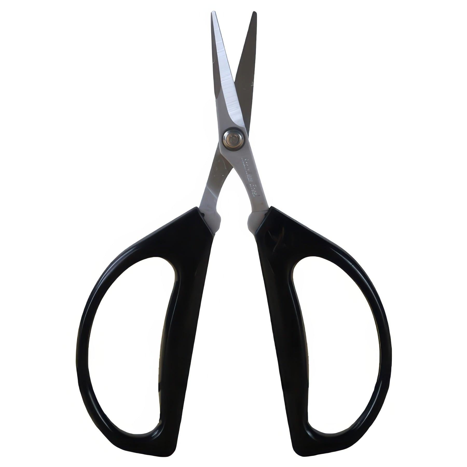 DL Wholesale Piranha Pruner Stainless Steel Blade Bonsai Shear Scissors, Black - 40mm