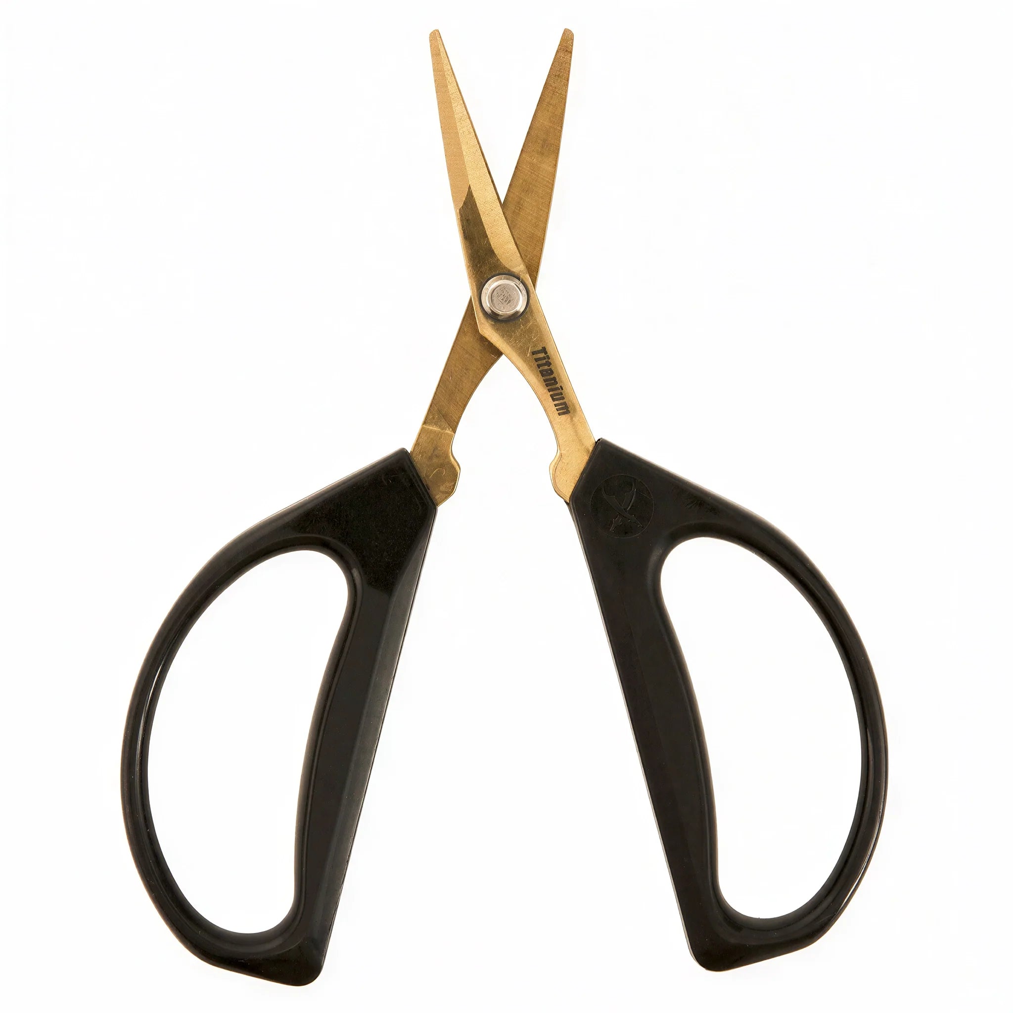 DL Wholesale Piranha Pruner Titanium Blade Bonsai Shear Scissors, Black - 40mm