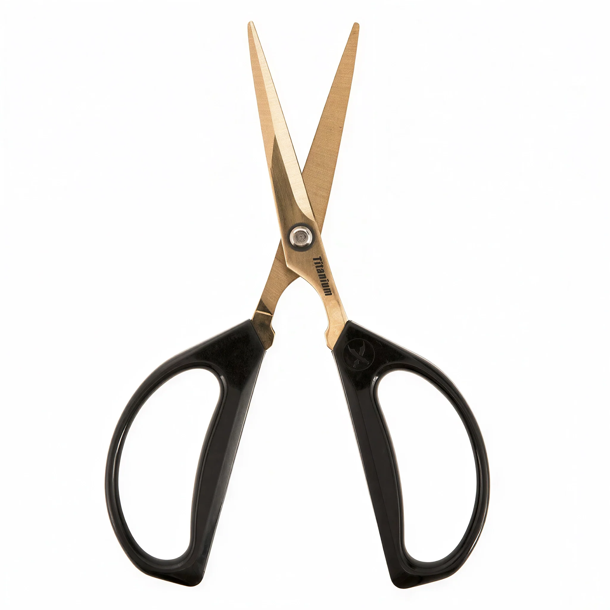 DL Wholesale Piranha Pruner Titanium Blade Bonsai Shear Scissors, Black - 60mm