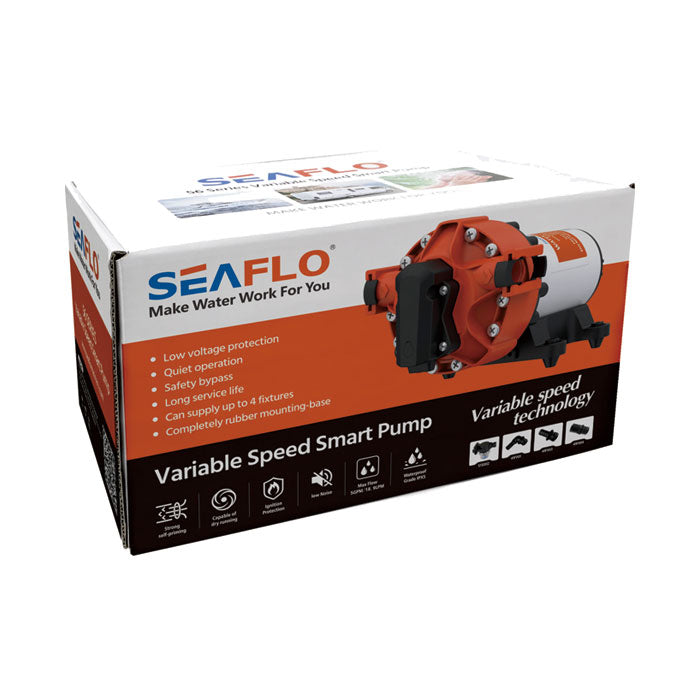SEAFLO 56A-Series Variable Speed Smart Water Pump, 24VDC, 5.0 GPM
