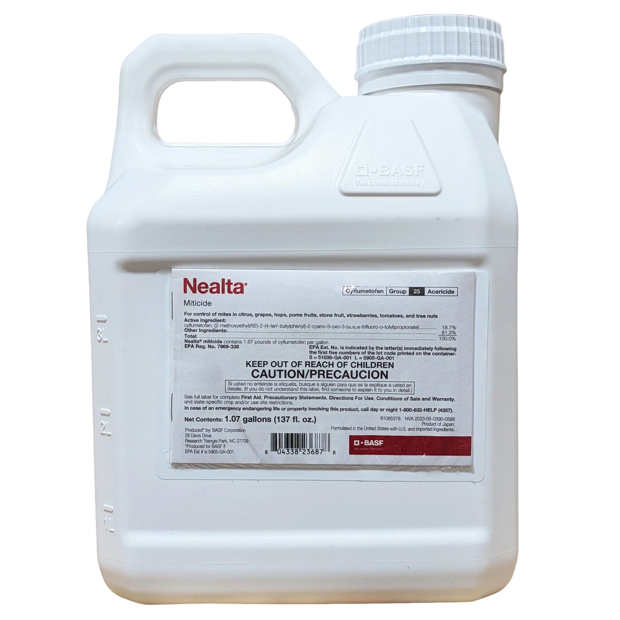 BASF Nealta Miticide, 137 oz.