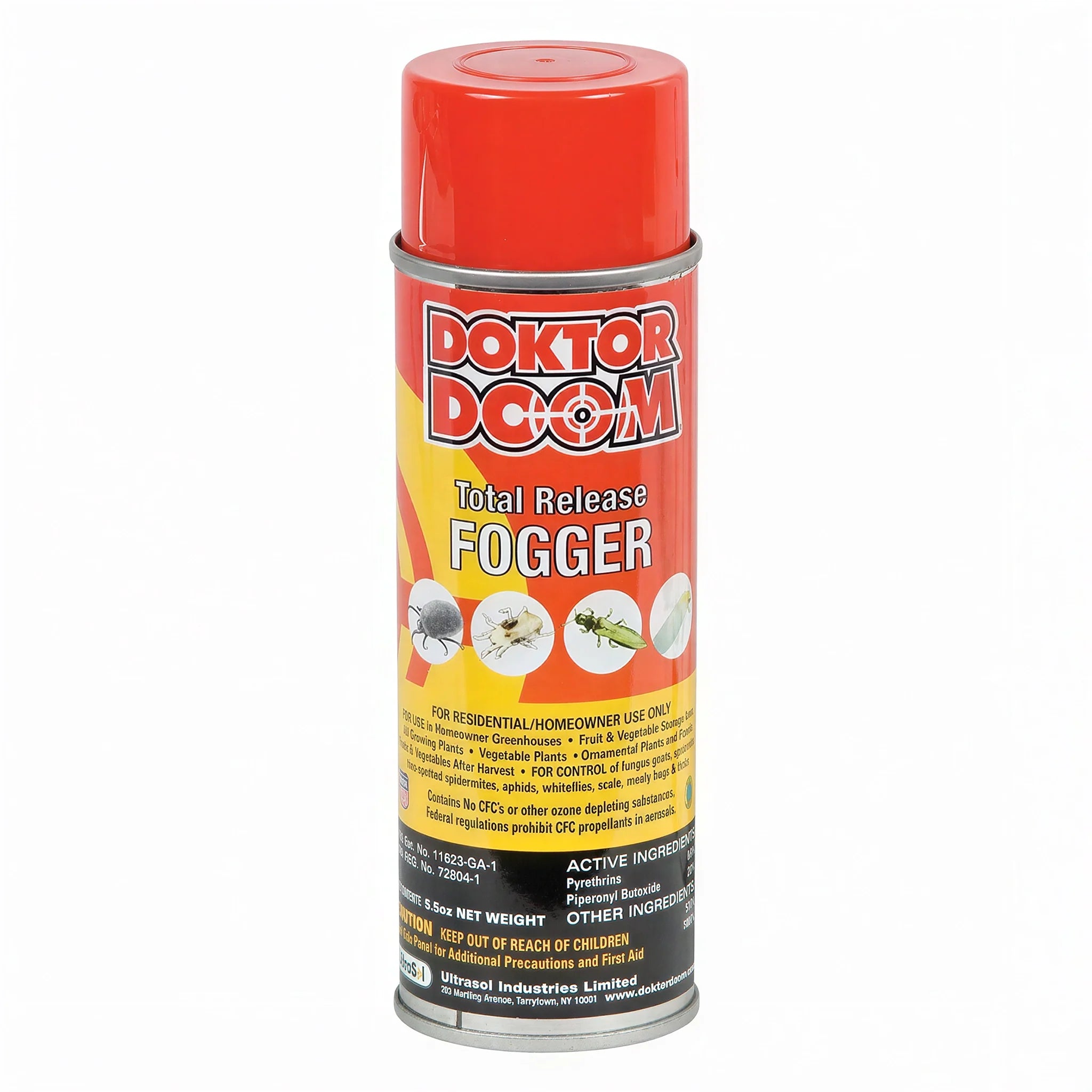 Doktor Doom Total Release Fogger Ready-to-Use Insecticide & Miticide