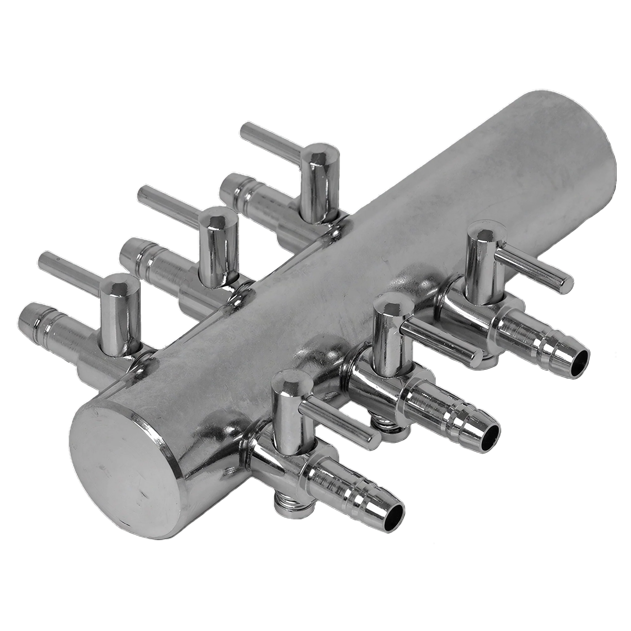 Hailea Steel Manifold, 6 Valves
