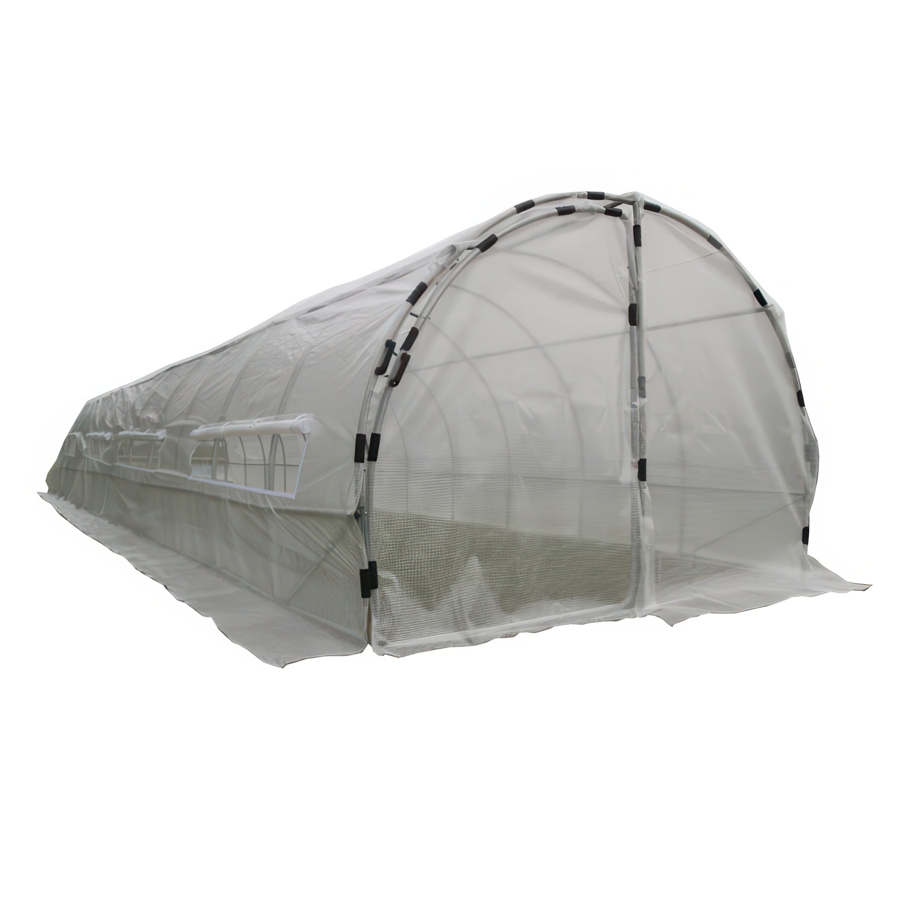 Grow1 Heavy Duty Greenhouse Hoop House - 40 ft. x 10 ft. x 6.5 ft.