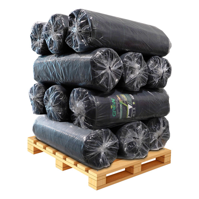 Grow1 Landscape Fabric Weed Mat Barrier, White - 12 ft. x 300 ft.