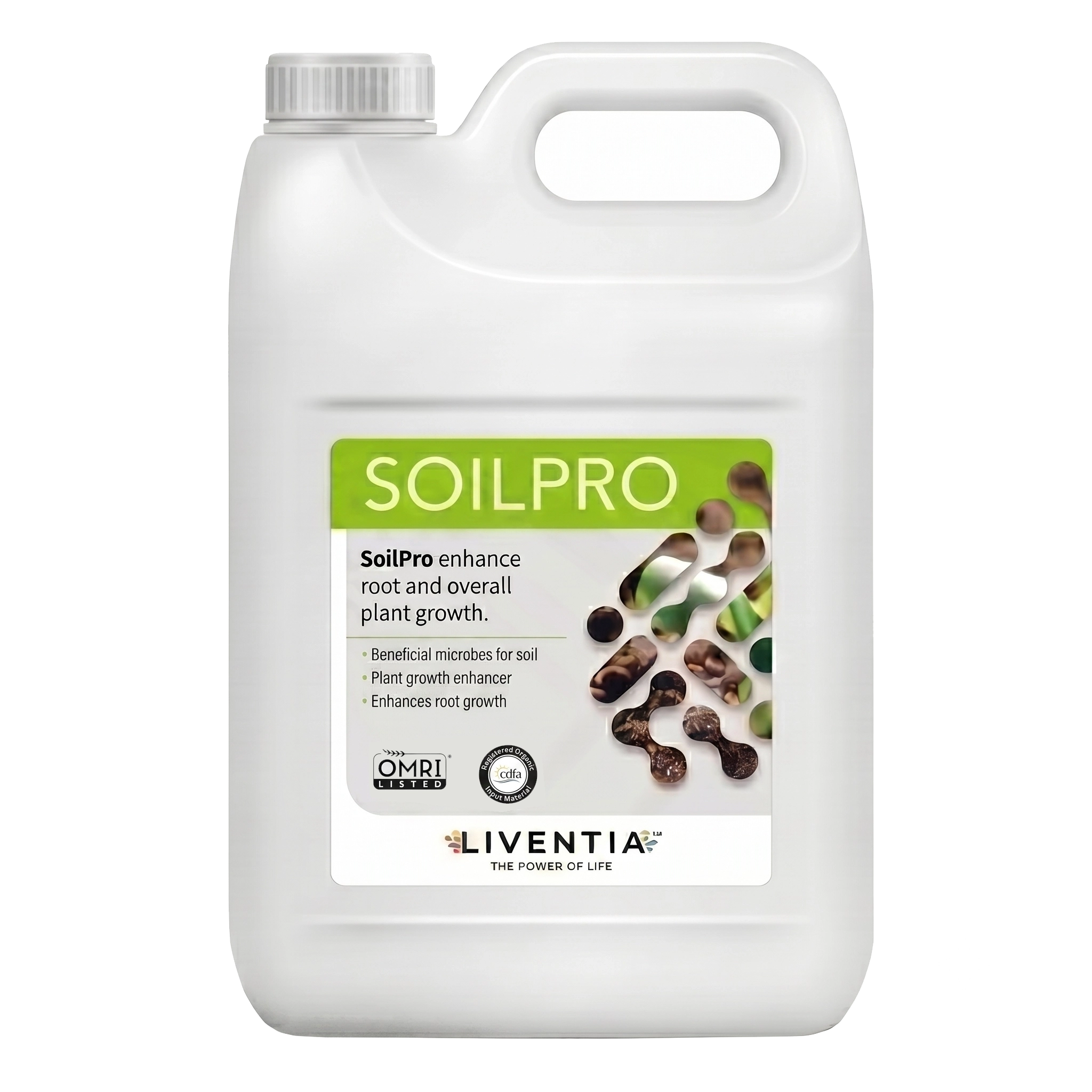 BioSafe Liventia Soil Pro Liquid Microbial Inoculant, 2.5 Gallons