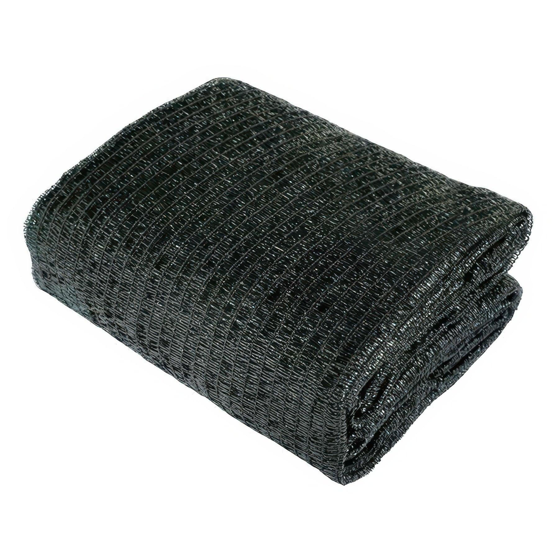 Grow1 UV Resistant 50% Greenhouse Shade Cloth, Black - 20' x 48'