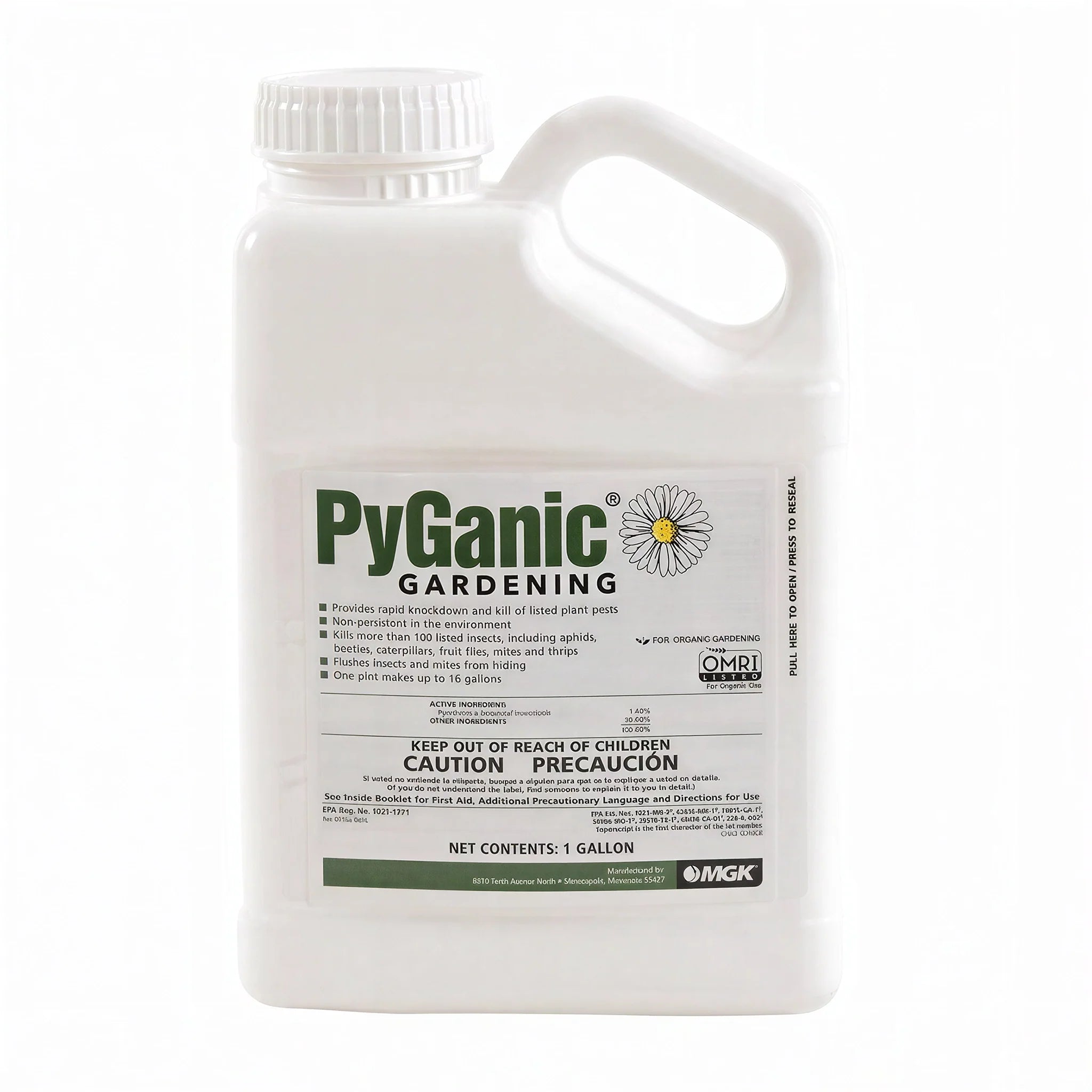 PyGanic Gardening Insecticide, 1 Gallon