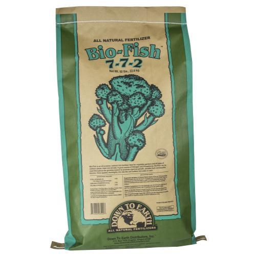 Down To Earth Bio-Fish Fertilizer, 50 lb. Bag