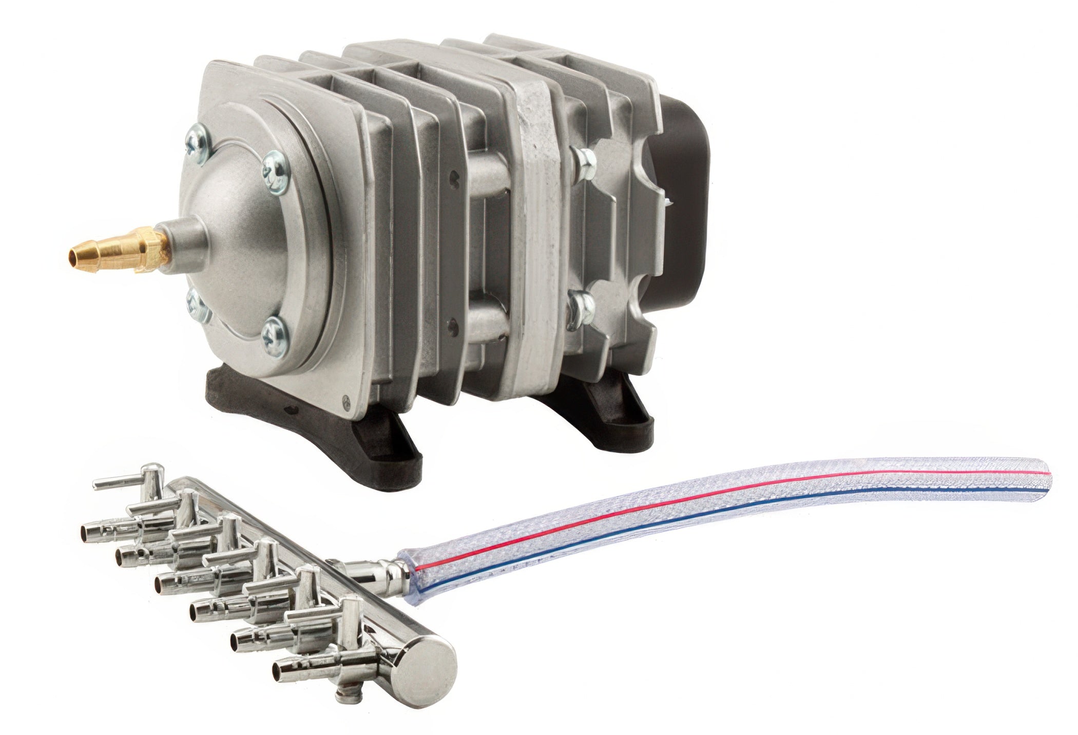 EcoPlus Commercial Grade Single Outlet Air Pumps (Includes Chrome Air Manifold)