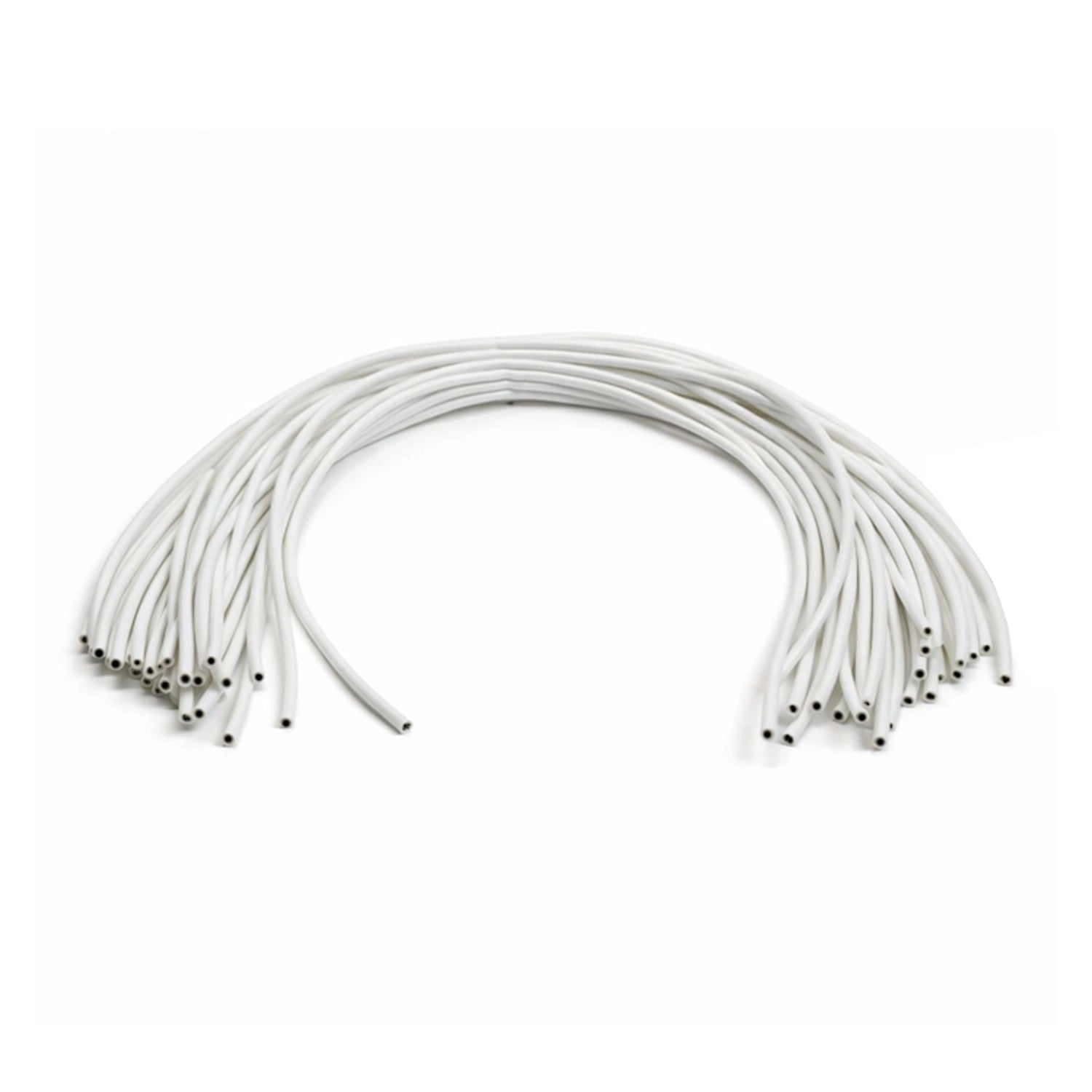 Grow1 Pre-Cut Polyethylene White Tubing, 5mm, 36 Inch, Pack of 25